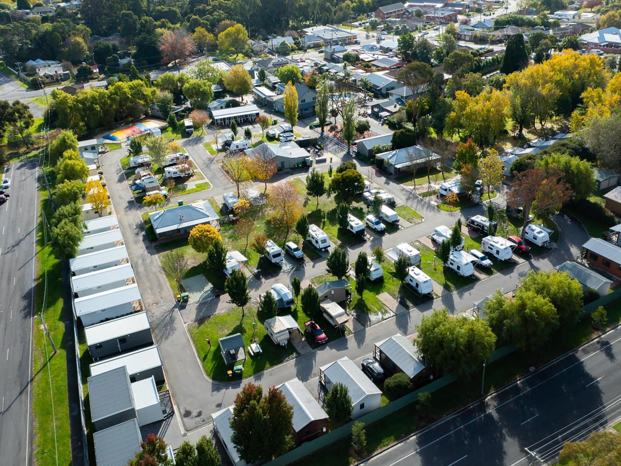 Nrma Ballarat Holiday Park Eksteriør bilde