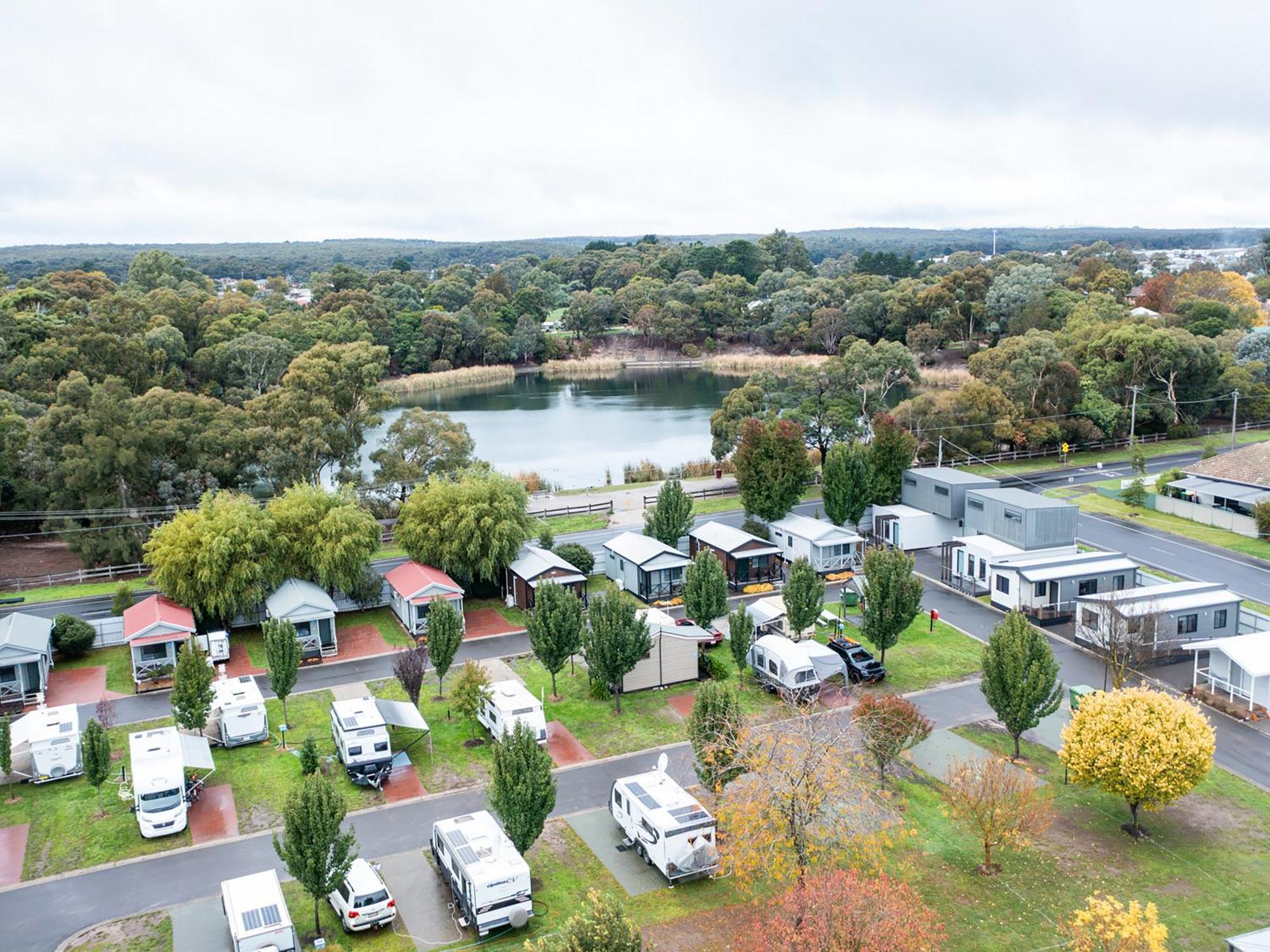 Nrma Ballarat Holiday Park Eksteriør bilde