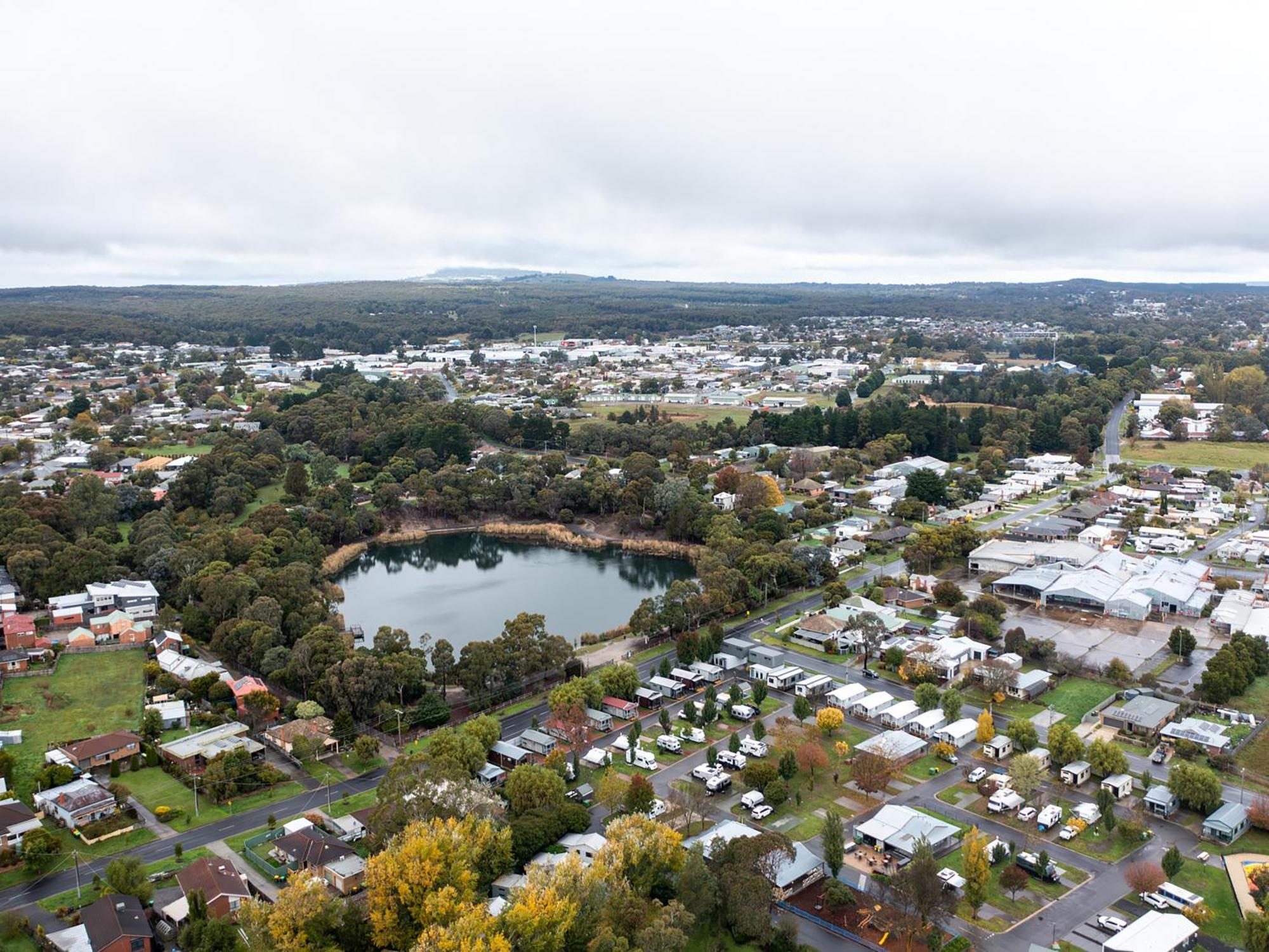 Nrma Ballarat Holiday Park Eksteriør bilde