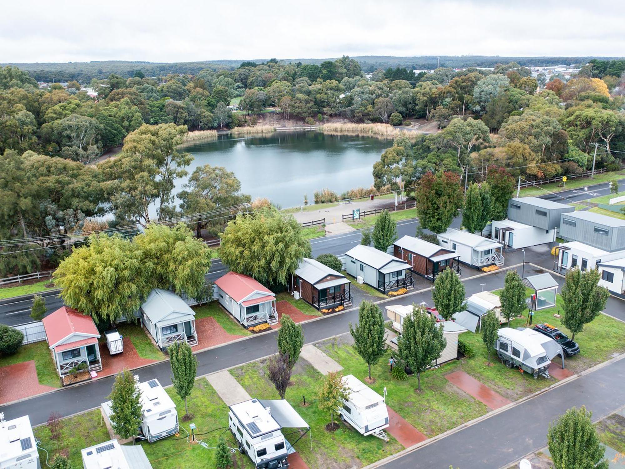 Nrma Ballarat Holiday Park Eksteriør bilde